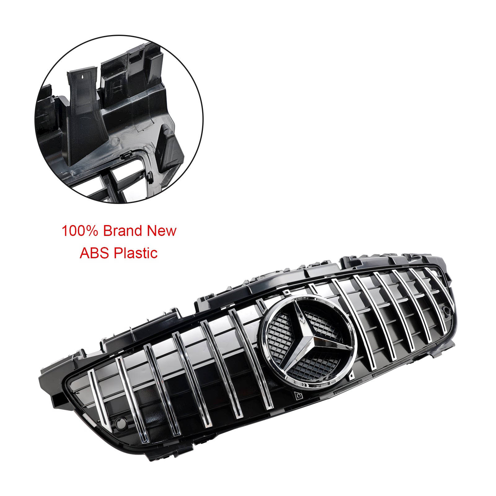 2011-2016 Mercedes SLK-Class R172 SLK55 Chrome Front Radiator Grill Grille