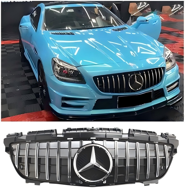 2011-2016 Mercedes SLK-Class R172 SLK55 Chrome Front Radiator Grill Grille