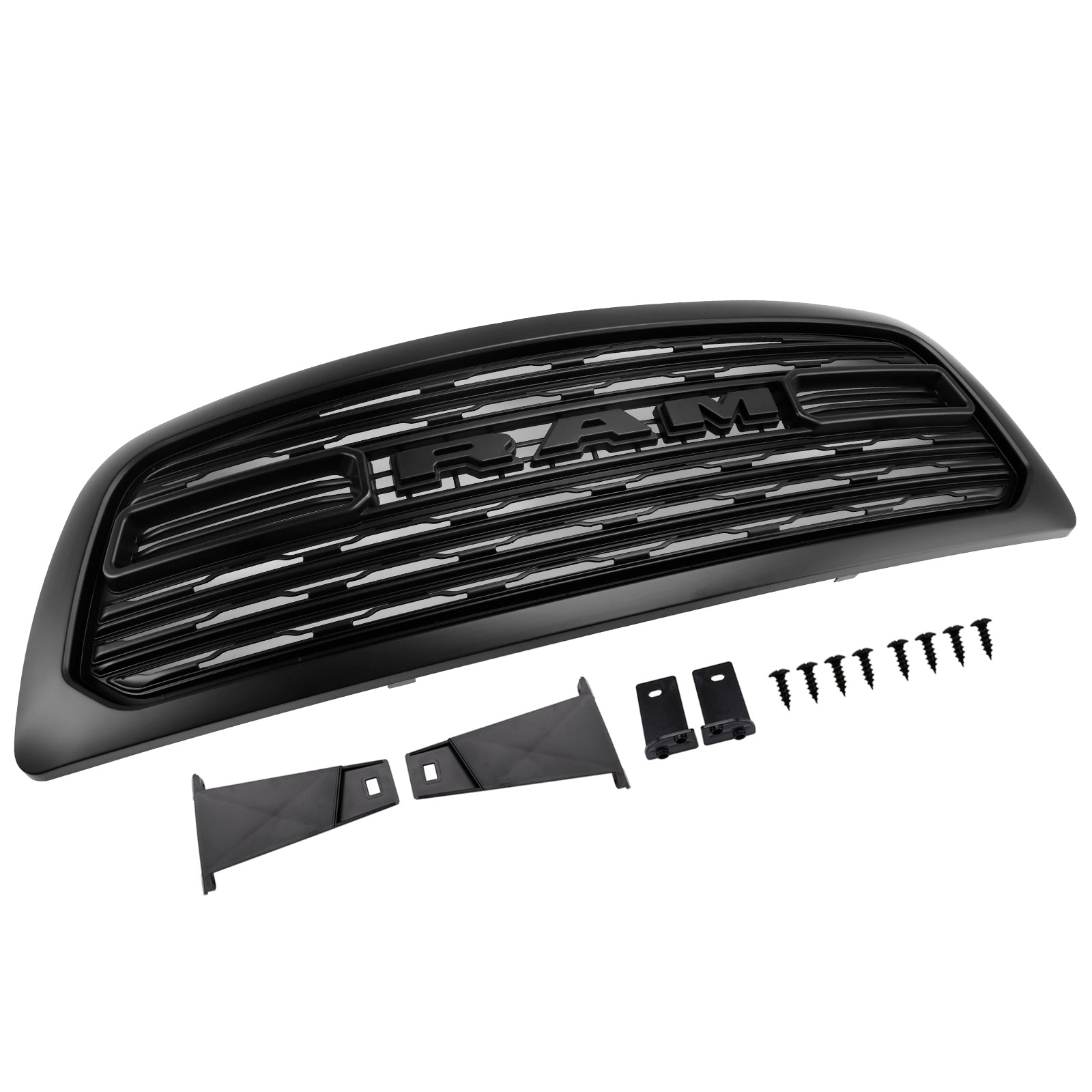 2009-2012 Dodge Ram 1500 W/ Led Light LTD Style Front Bumper Grill Grille
