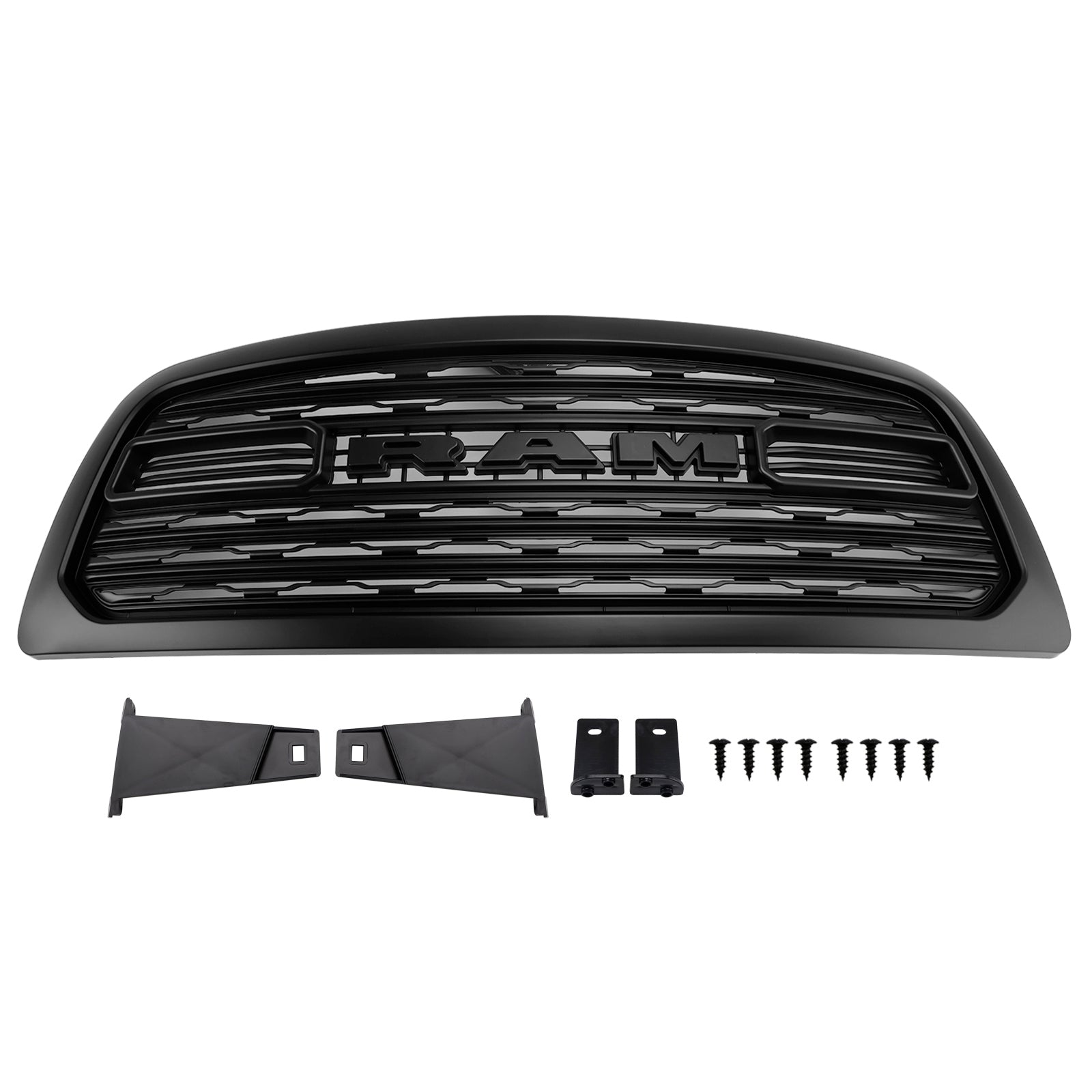 2009-2012 Dodge Ram 1500 W/ Led Light LTD Style Front Bumper Grill Grille