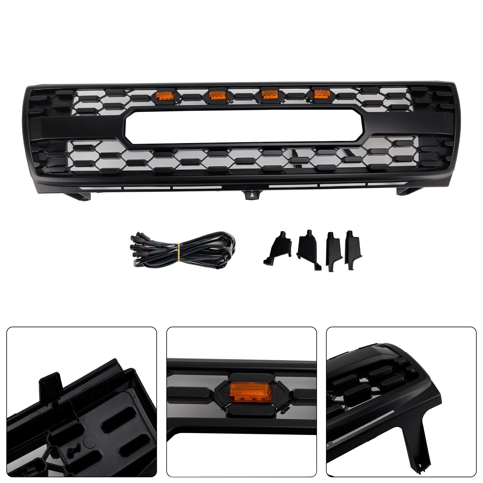 1997-2000 Toyota Tacoma TRD PRO Grille de pare-chocs avant en nid d'abeille
