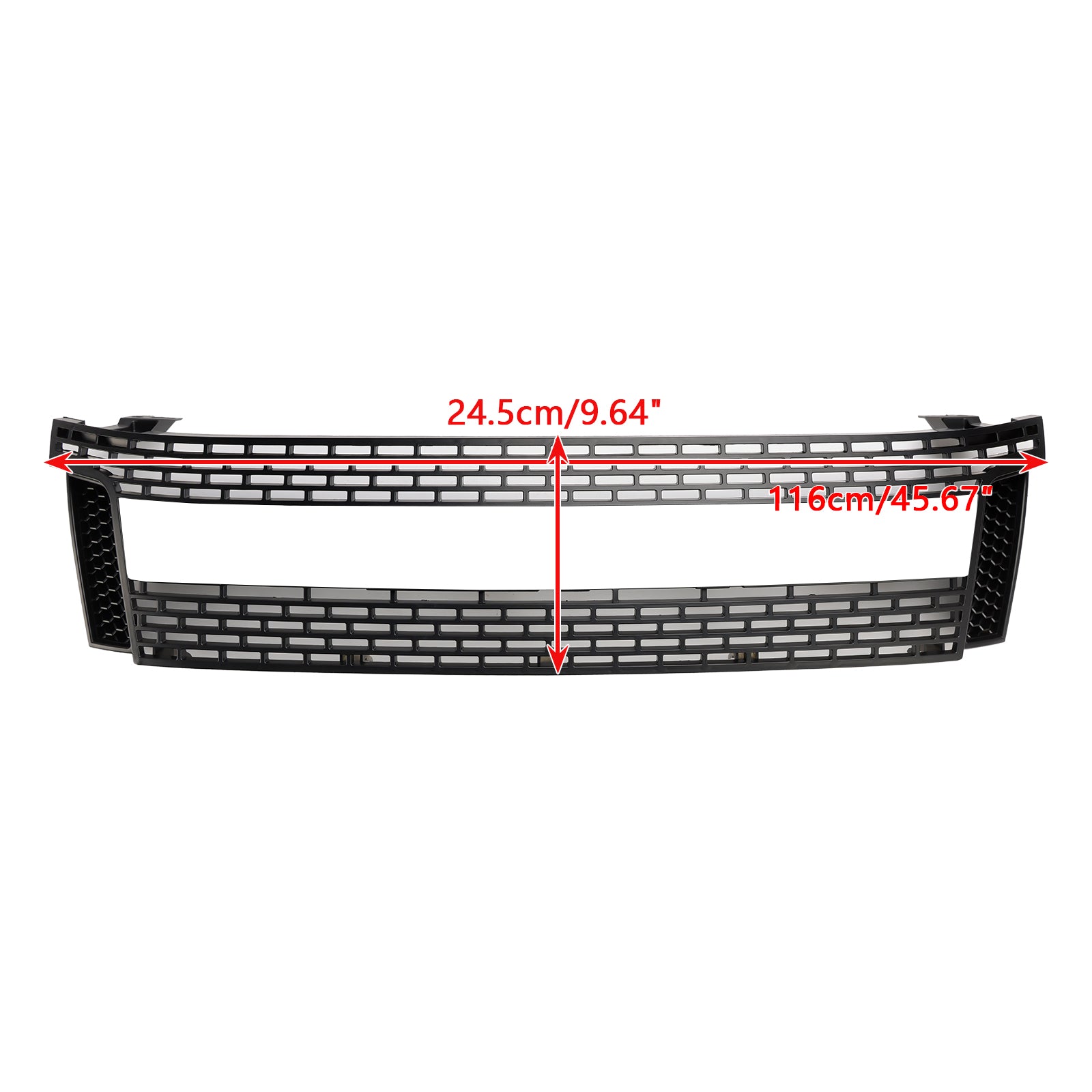 2012 2013 2014 Ford Ranger T6 PX1 Matt Black Front Front Frill Grille
