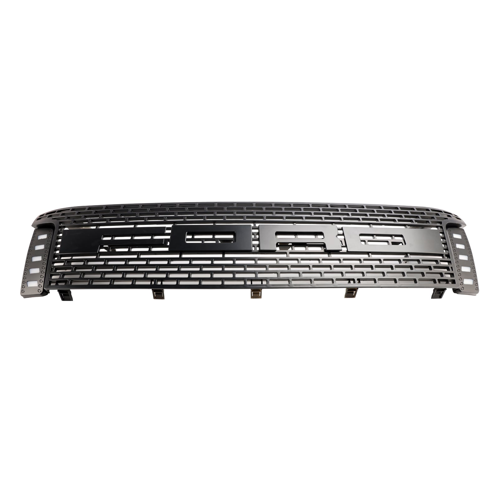 2012-2014 Ford Ranger T6 met LED-licht, matzwarte voorbumpergrille