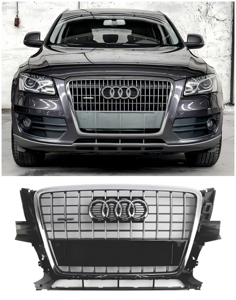 2009-2012 Audi Q5 SQ5 Grille de pare-chocs avant 8R0853651PT94 Chrome