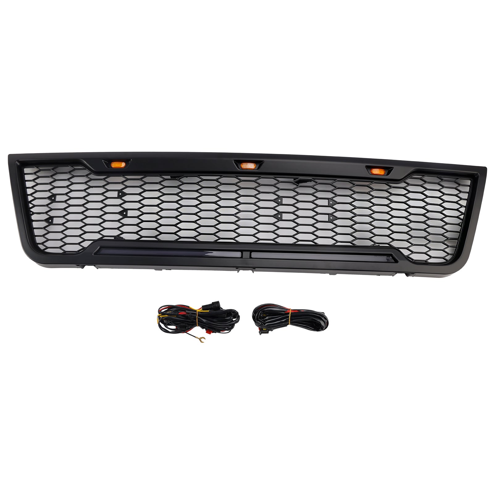 2003-2007 Ford E150 E250 E350 met led-zwart voorbumpergrillrooster