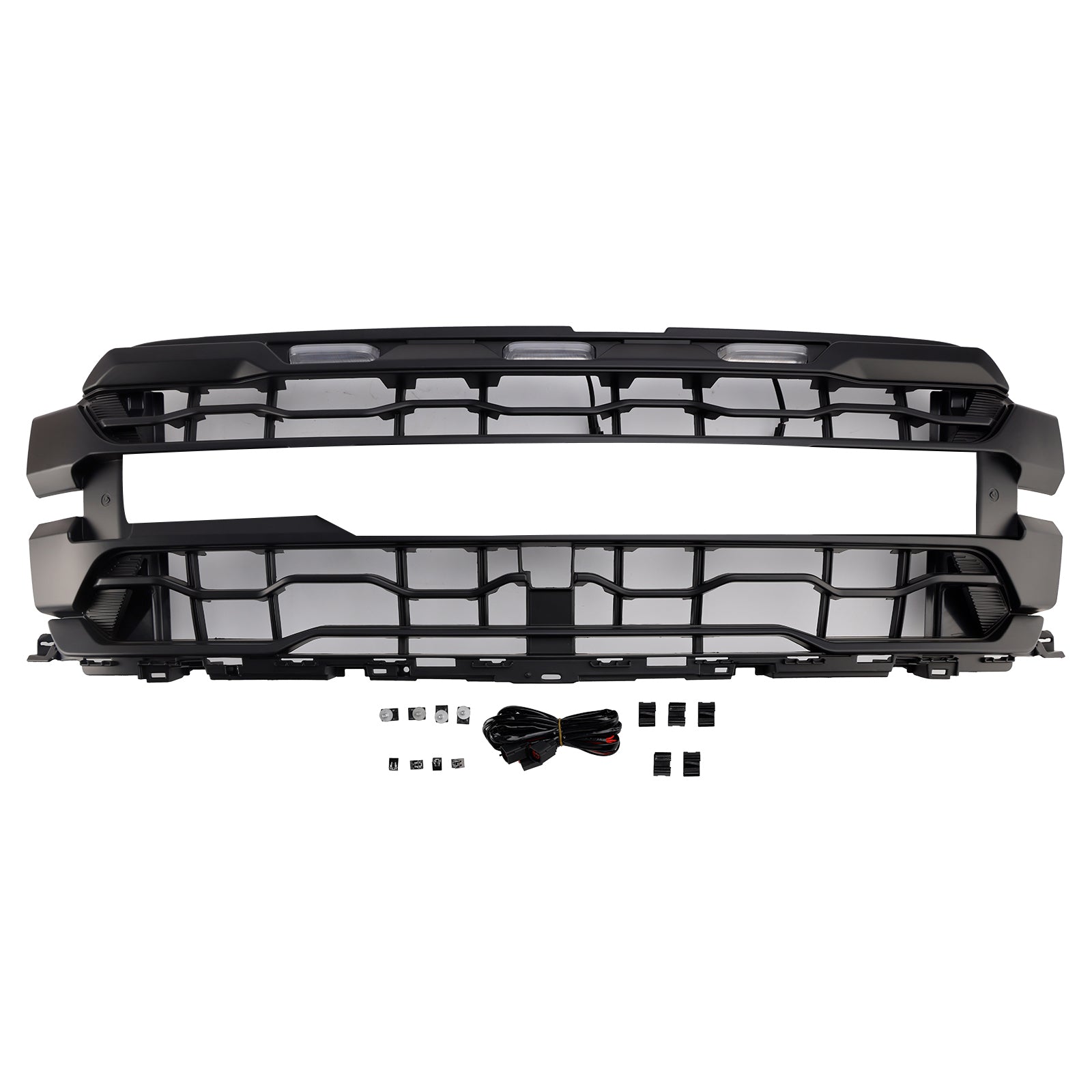 2024+ Ford F150 RAPTOR zwarte voorbumpergrille