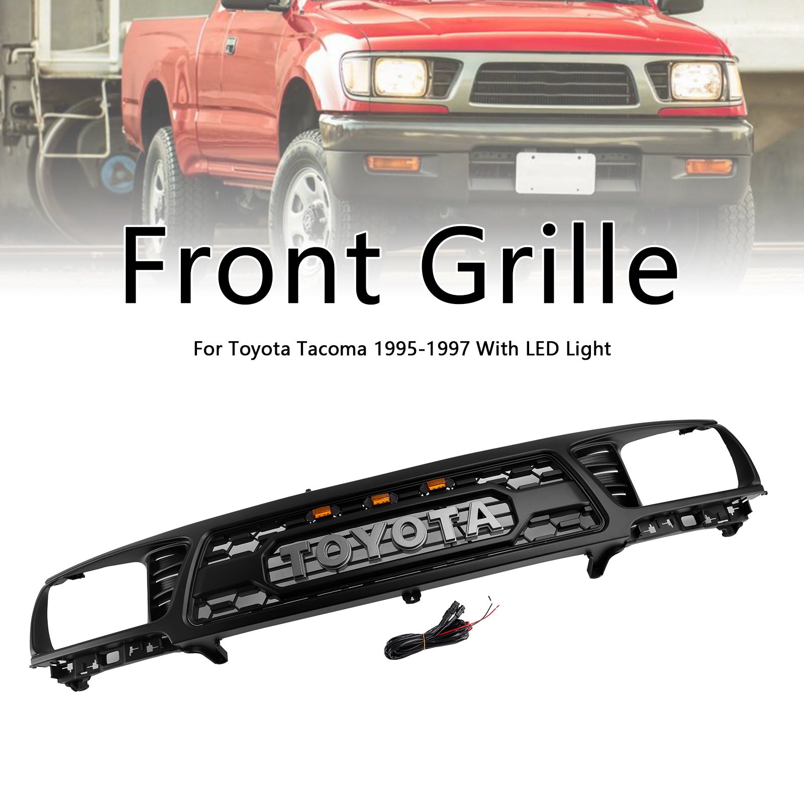 1995-1997 Toyota Tacoma TRD PRO Honingraat voorbumpergrille