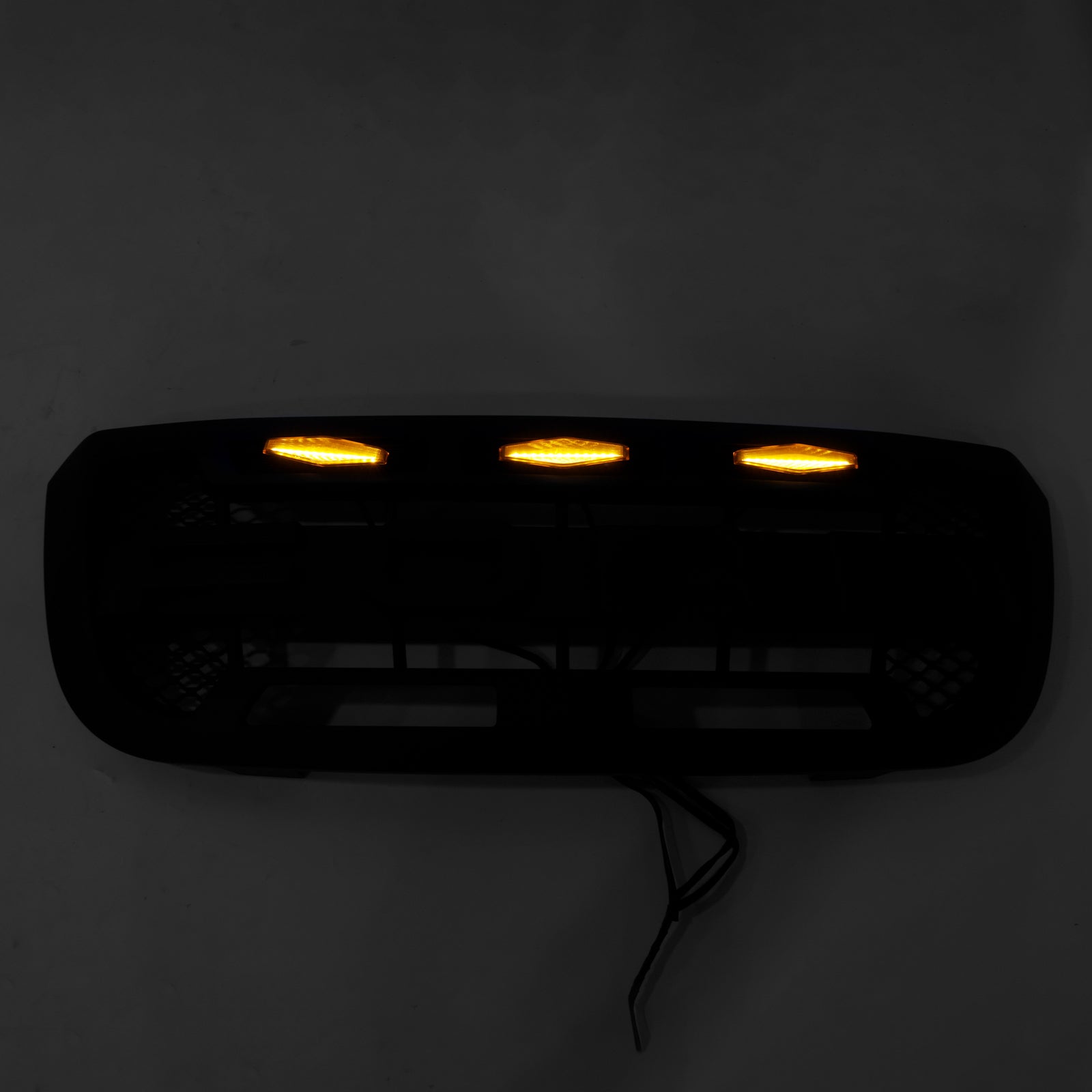 2004-2011 Ford Ranger avec lumière LED Grille de pare-chocs avant noire mate