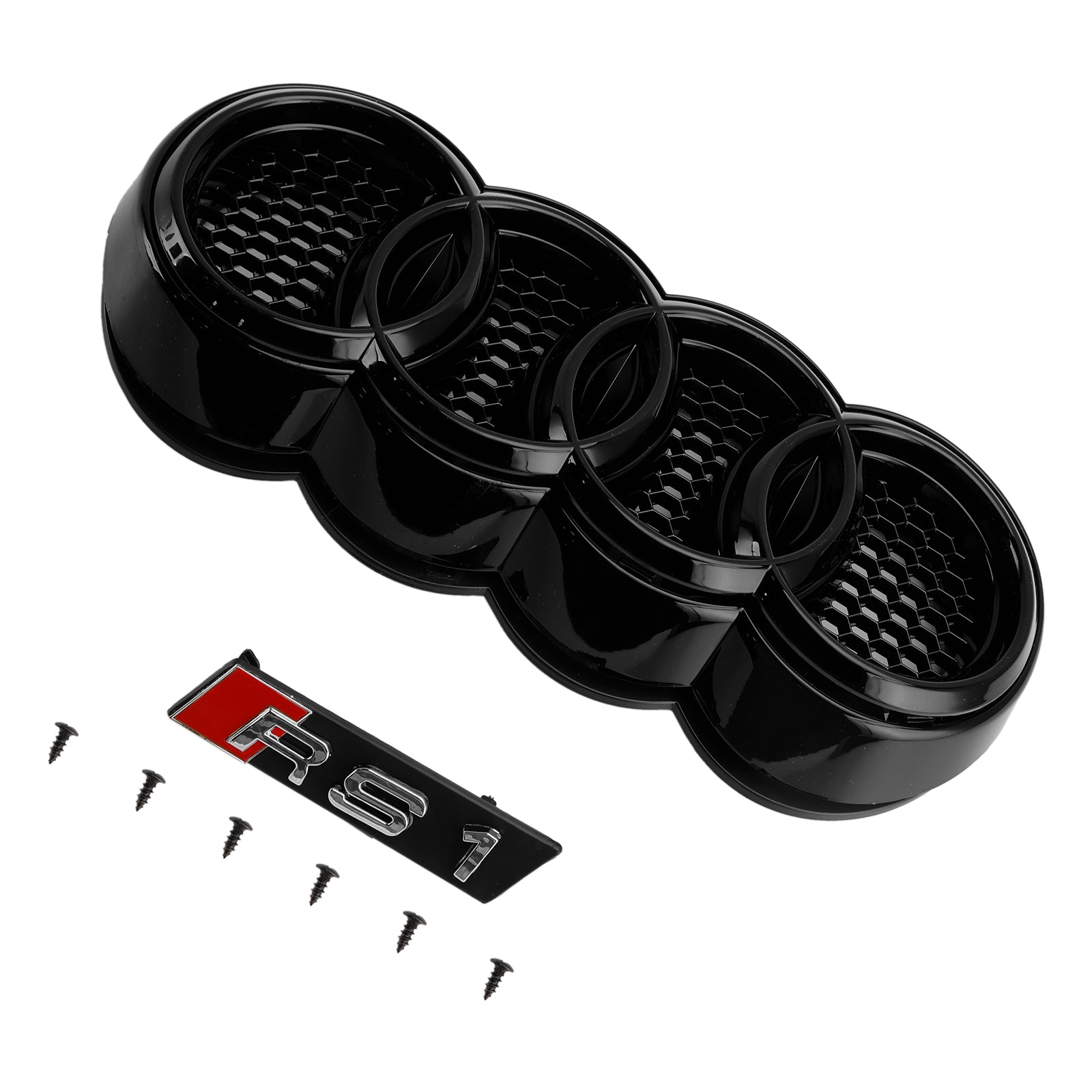 2010-2014 Audi A1 S1 pred fatiflifetom Gloss Black Front Honeycomb Bumper Grill Grill