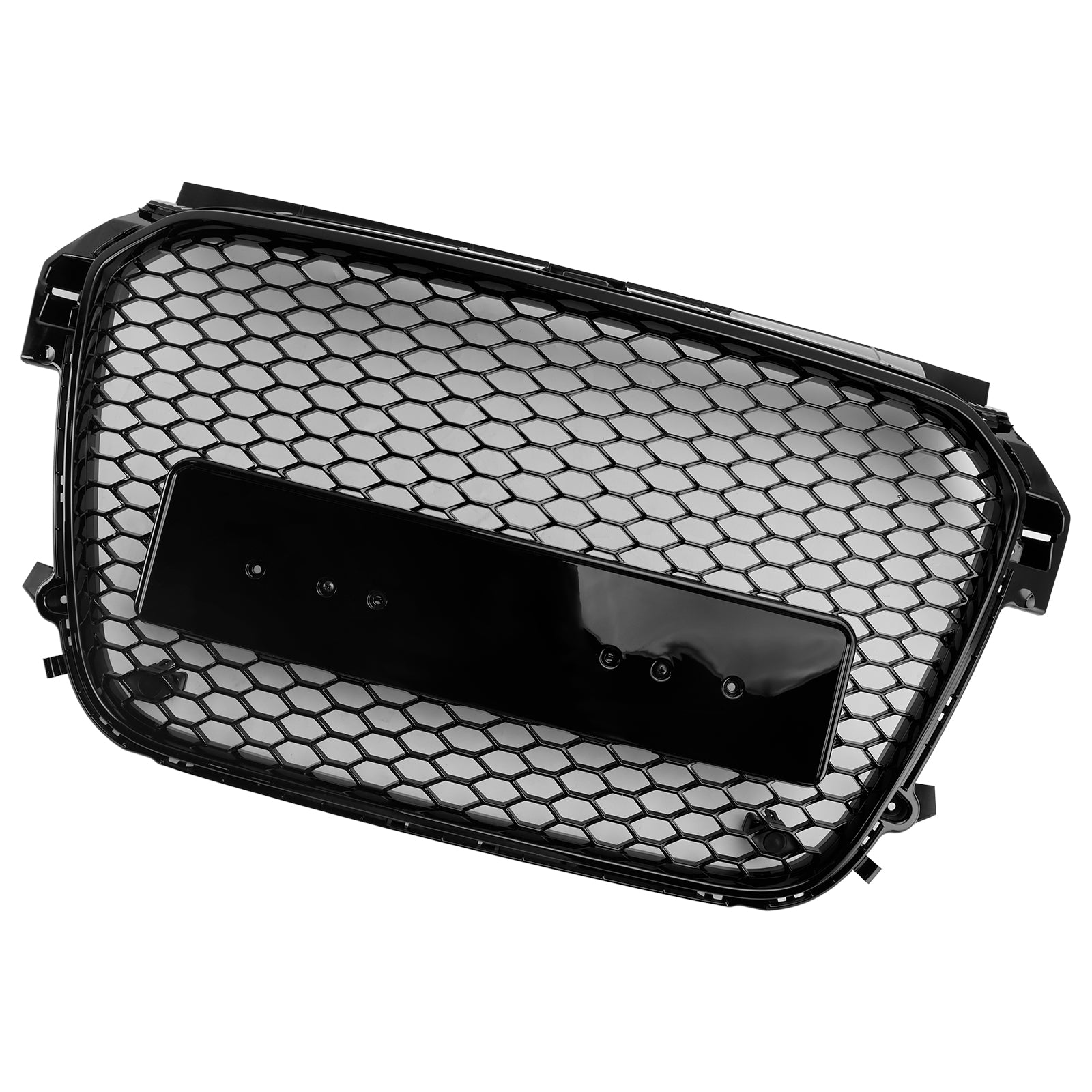 2010-2014 Audi A1 S1 Pre-Facelift Glanzend Zwart Honingraat Bumper Grill Grille