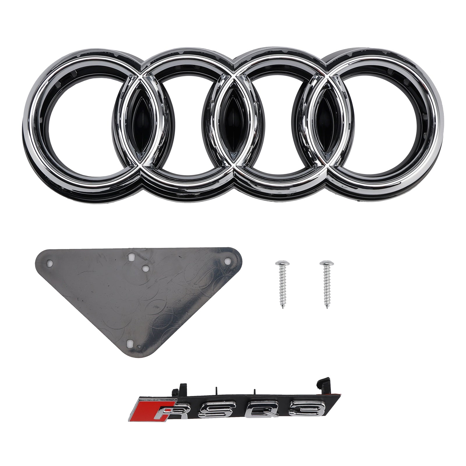 2011-2015 Audi Q3 S-Line RSQ3 Style Front Honeycomb Mesh Grille Bloss Black