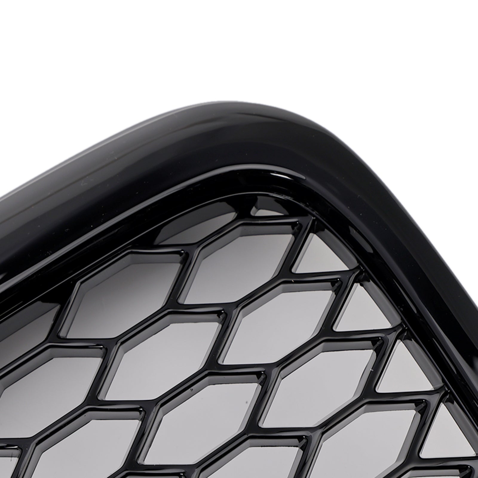 2004 2005 2006 2007 2008 Audi A6 C6 Pre-Facelift Rejilla de parachoques frontal negra tipo panal