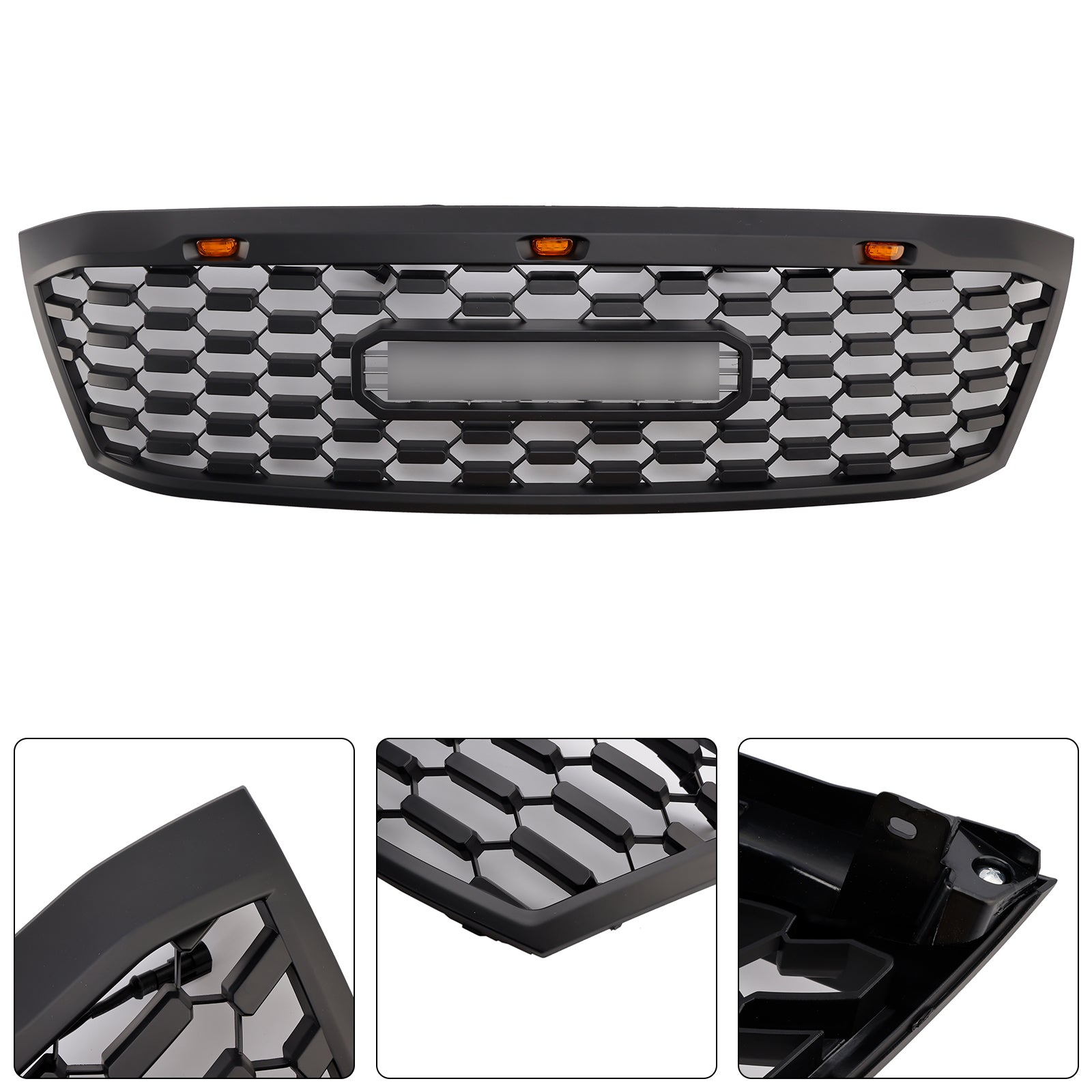 2005-2011 Toyota Hilux N70 pré-lifting avec grille de pare-chocs avant noire LED
