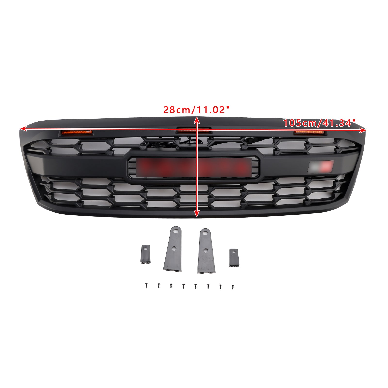 2005-2011 Toyota Hilux N70 Pre-Facelift s predným nárazníkom v štýle LED GR GRILL GRILLE