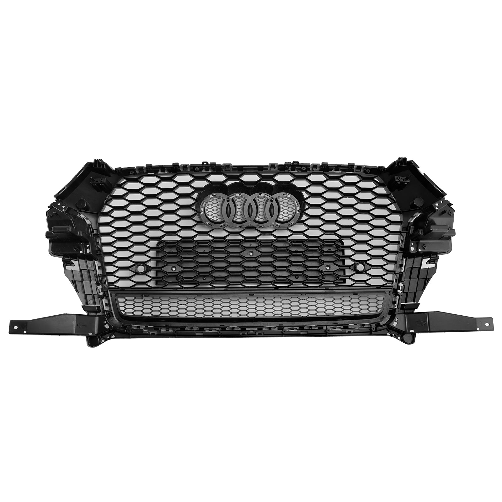 2016-2018 Audi Q3 RSQ3 Style Front Honeycomb Grill Grille Gloss Black
