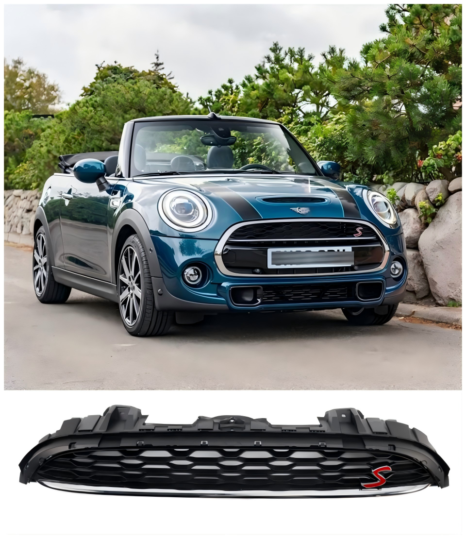 2014-2021 Mini Cooper F55 F56 F57 Zwart Mesh Grille Grill 51137335528