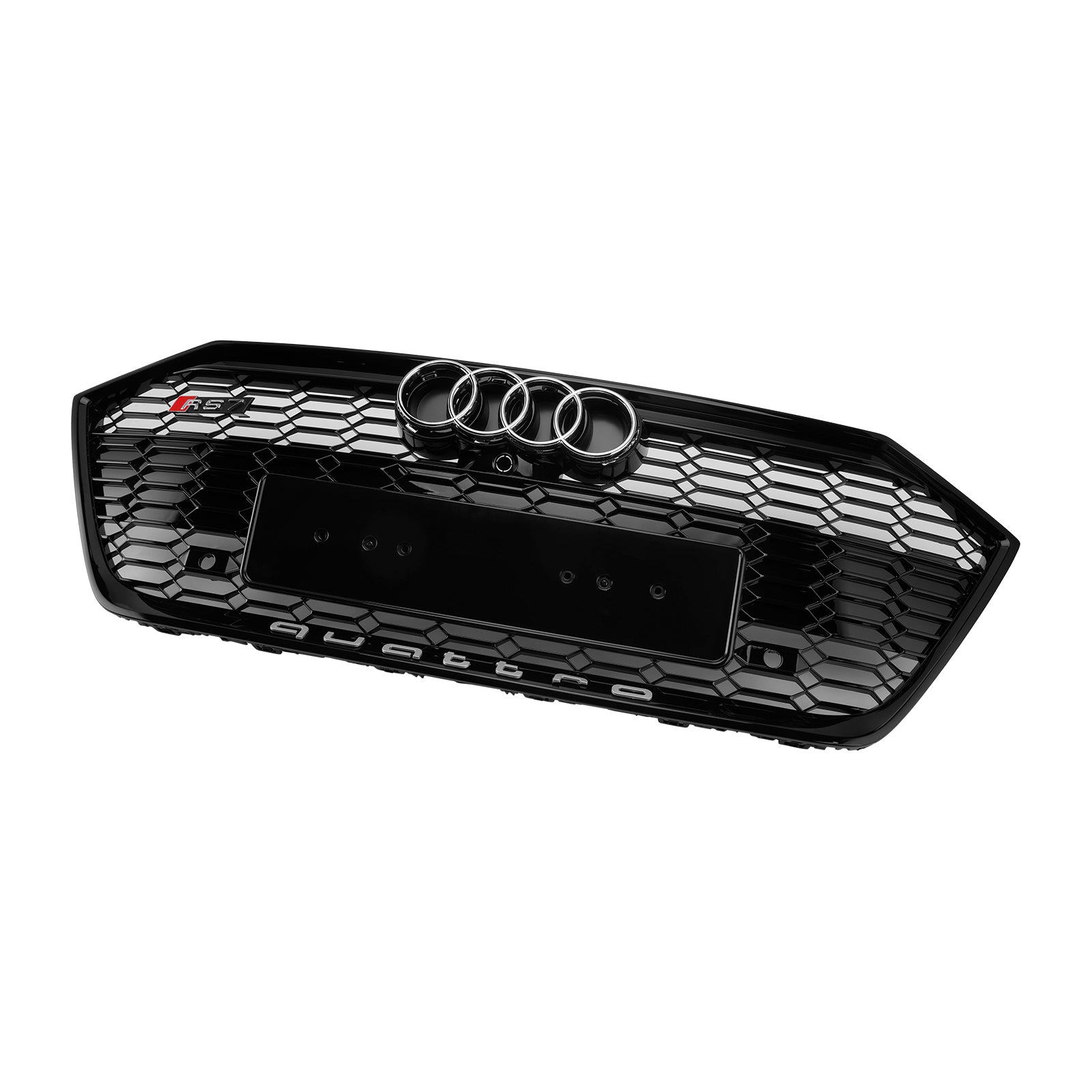 2019-2024 Audi A7 C8/Sline/S7 Gloss Black Front Bumper Grille
