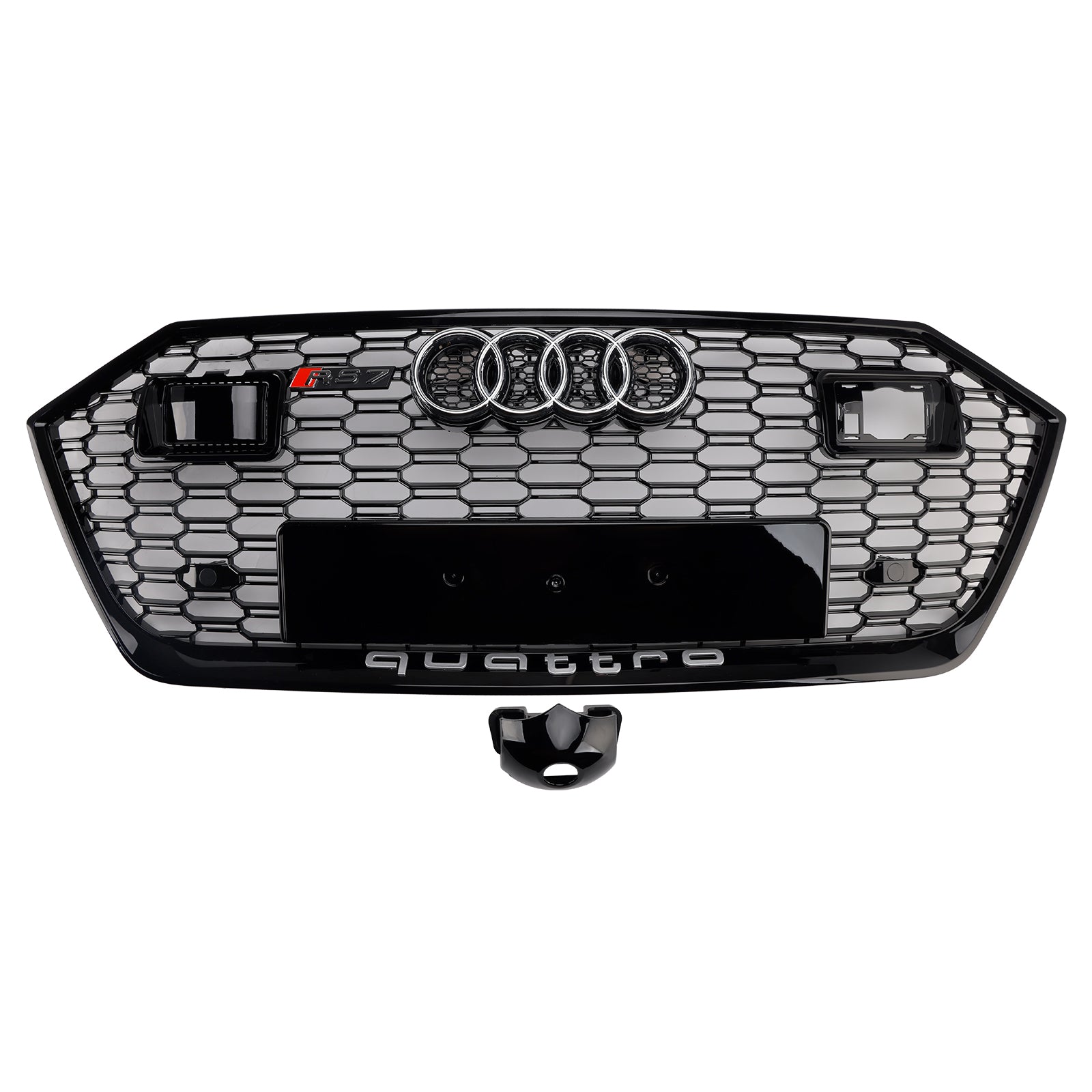 2019-2024 Audi A7 C8 S7 avec grille de pare-chocs avant Black Black