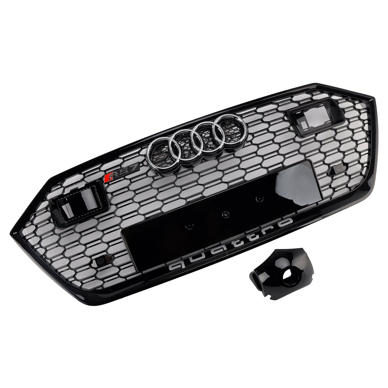 2019-2024 Audi A7 C8 S7 avec grille de pare-chocs avant Black Black