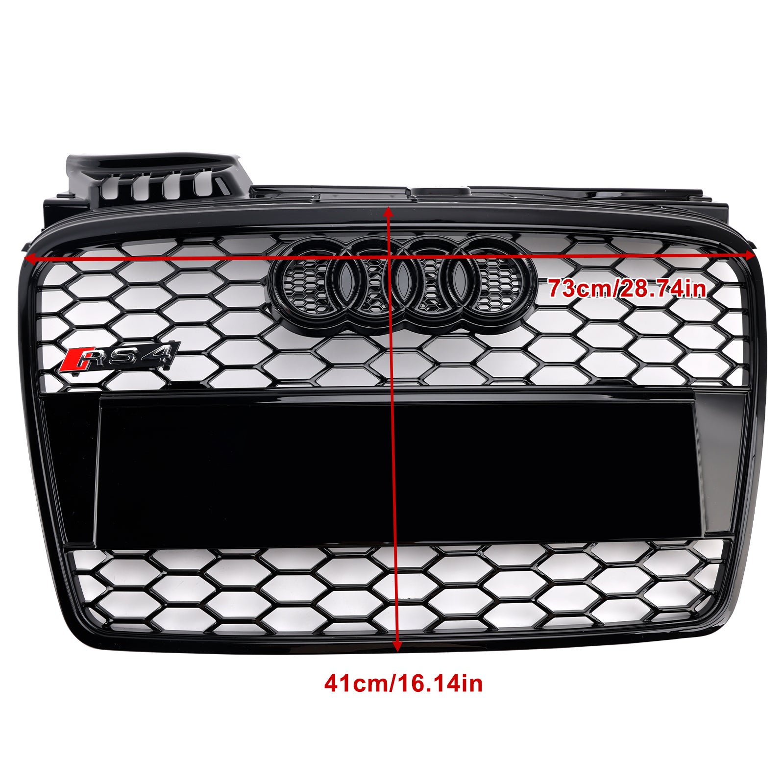 2005-2008 Audi A4 B7 RS4 Style Honeycomb Sport Mesh sexkantsgaller