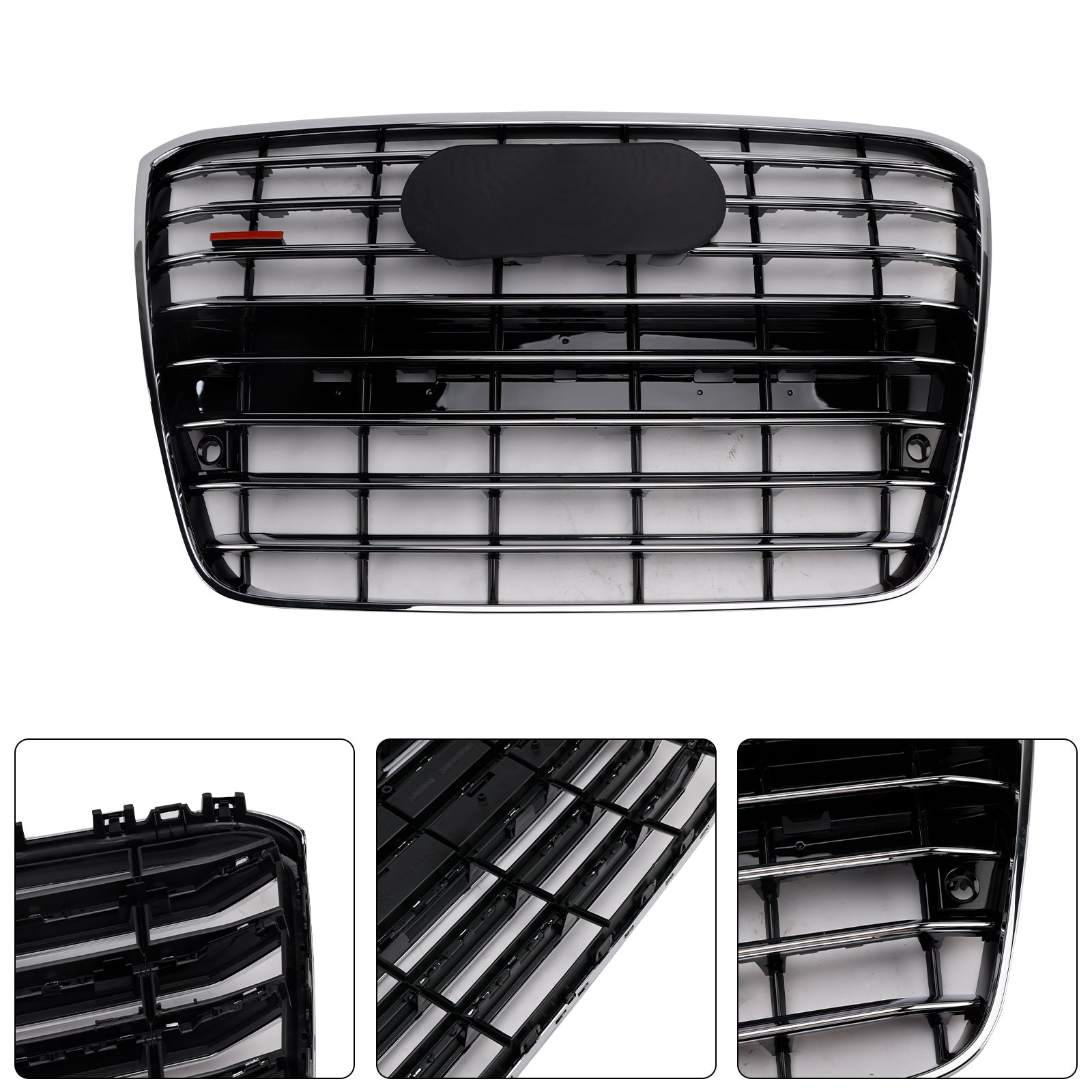 2010-2014 Audi A8 S8 Chrome Front Bumper Mesh Grille Radiator Grill