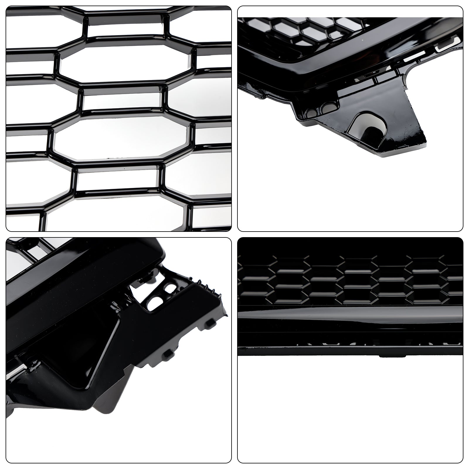 AUDI Q2 2016-2020 préfacelift Bloss Black Front Honeycomb Grille Grill