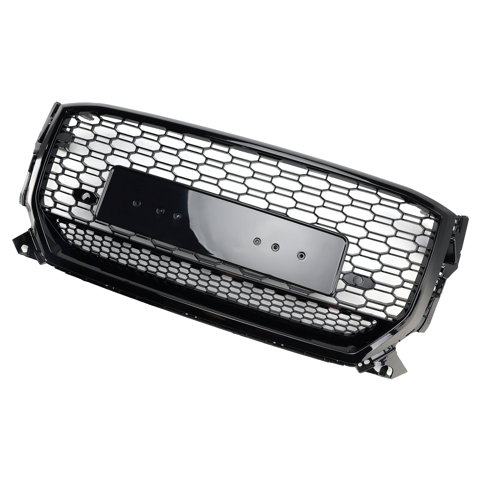 2016-2020 Audi Q2 Pre-Facelift Glanzend zwarte honingraatgrille vooraan