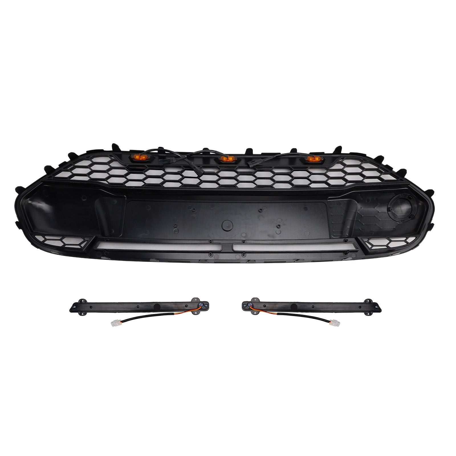 2014 2015 2016 2017 2018 Ford Transit Connect With LED Black Front Bumper Grill Grille