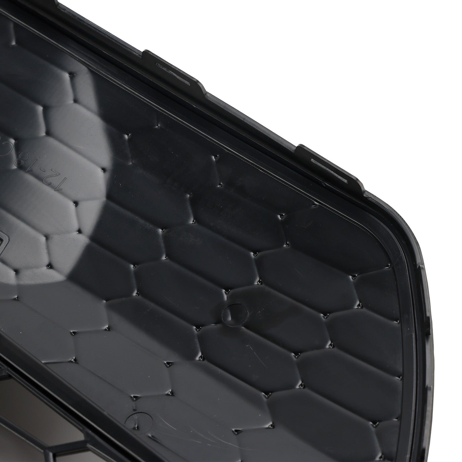 Ford Transit Custom 2013-2017 Matte Black Front Bumper Grille Grill With LED