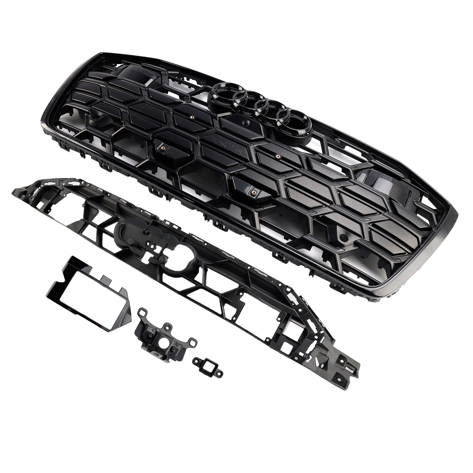 2019 2020 2021 2022 2023 Audi A6 S6 Black Front Challed Grille Grill 4K0853651T