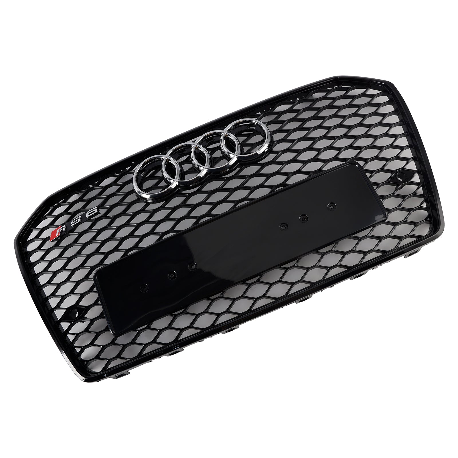 2016-2018 Audi A6 (C7) C7PA Facelift RS6 Front Honeycomb Mesh Grille