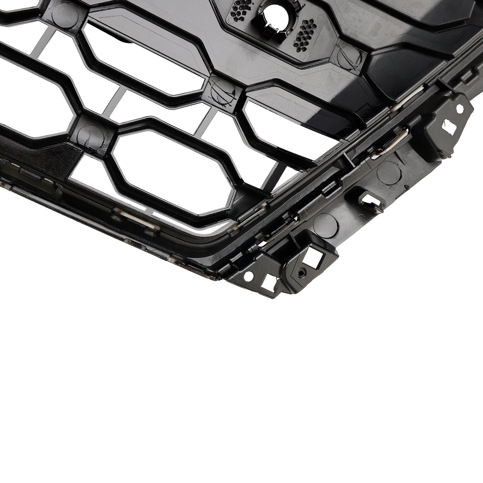 2020-2024 Audi A3 S3 RS3 Style Honeycomb Front Grille Grill Gloss Black