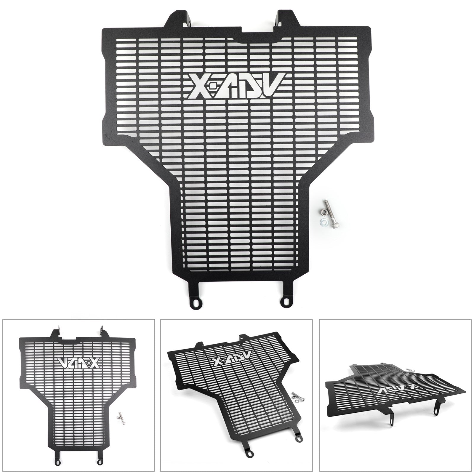 Protecteur de couvercle de calandre de refroidisseur de radiateur, pour Honda X-ADV XADV 750 17-18 BLK