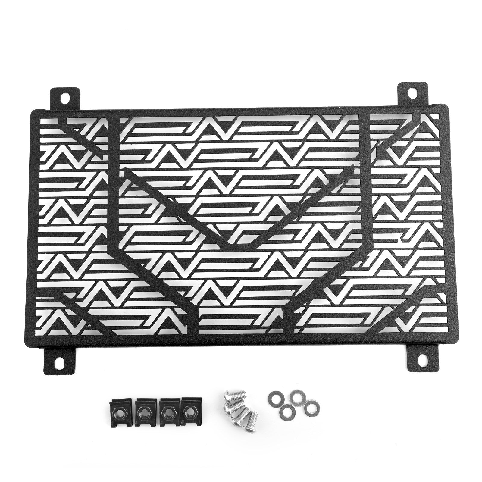 Radiator Cooler Grille Guard Cover Protector For Kawasaki Ninjia 400 2018 Black