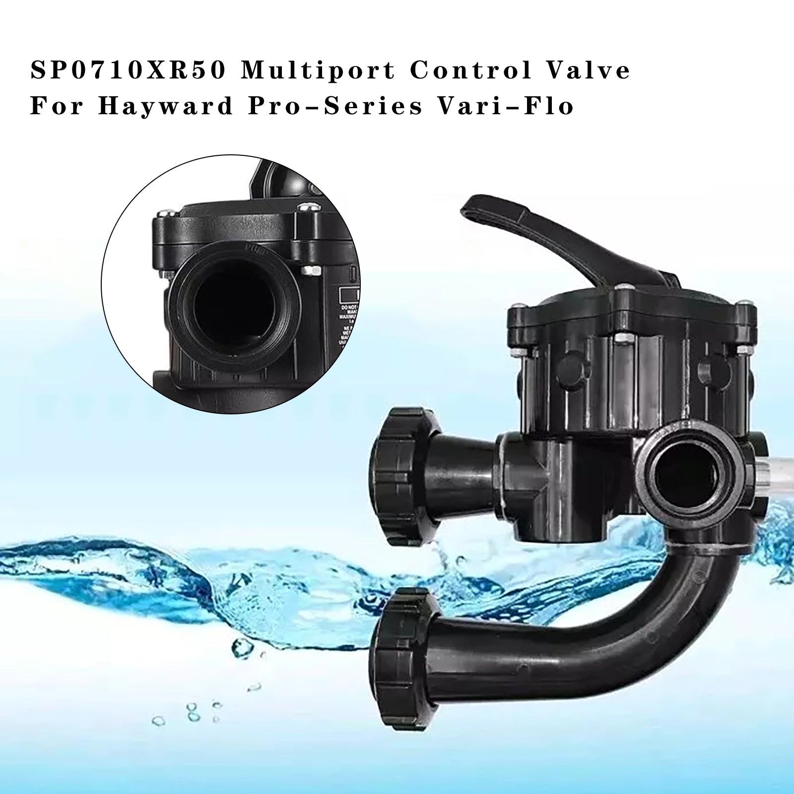 SP0710XR50 Multiport Control Valve Fit For Hayward Pro-Series Vari-Flo