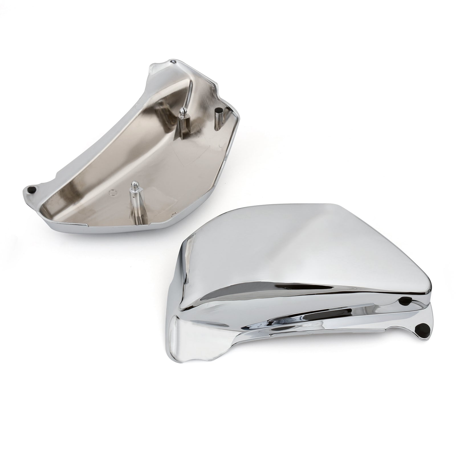 1994-2004 Honda Magna VF 750 VF750C Battery Side Fairing Cover Chrome For