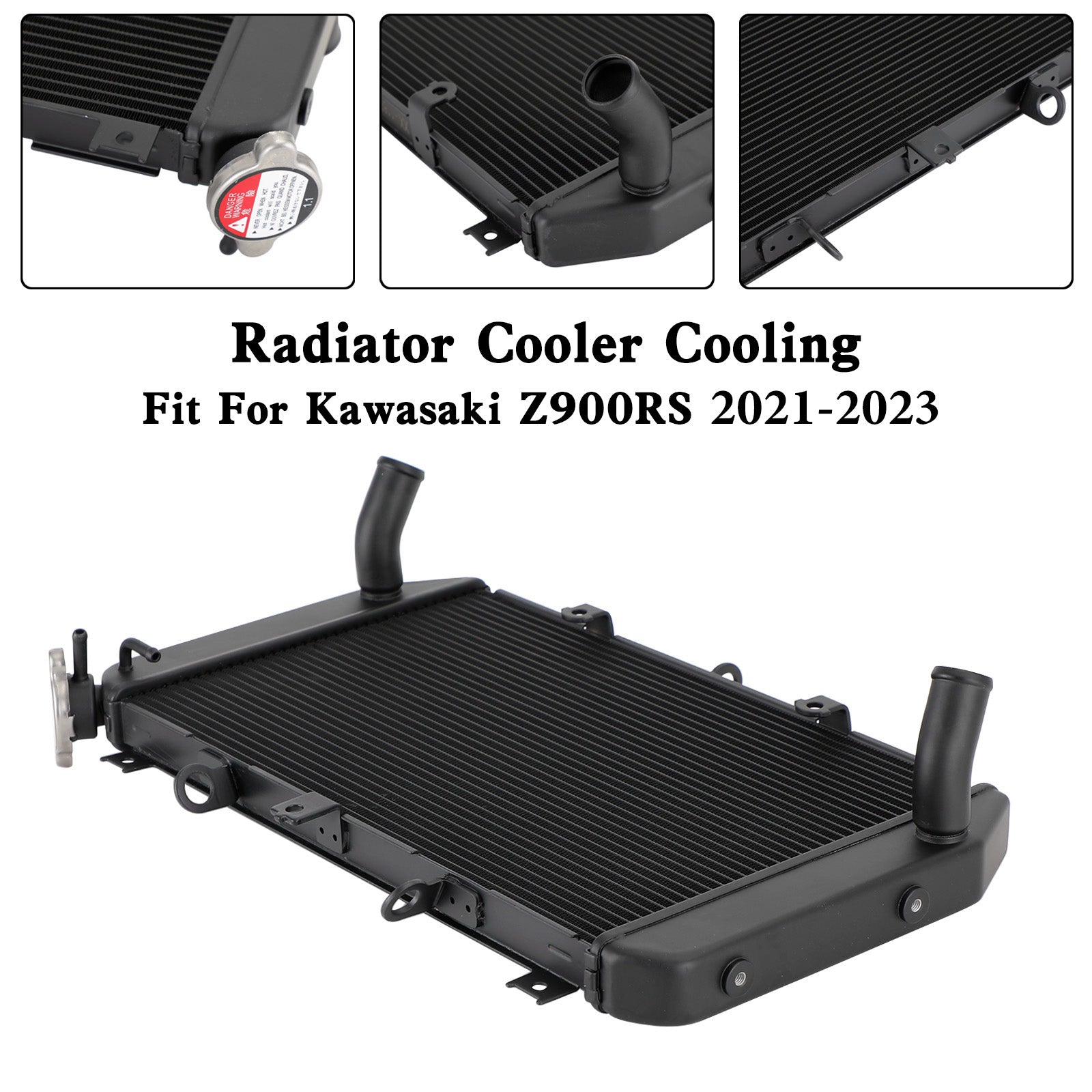 Kawasaki Z900RS 2021-2023 aluminium radiateurkoeler koeling motorfiets