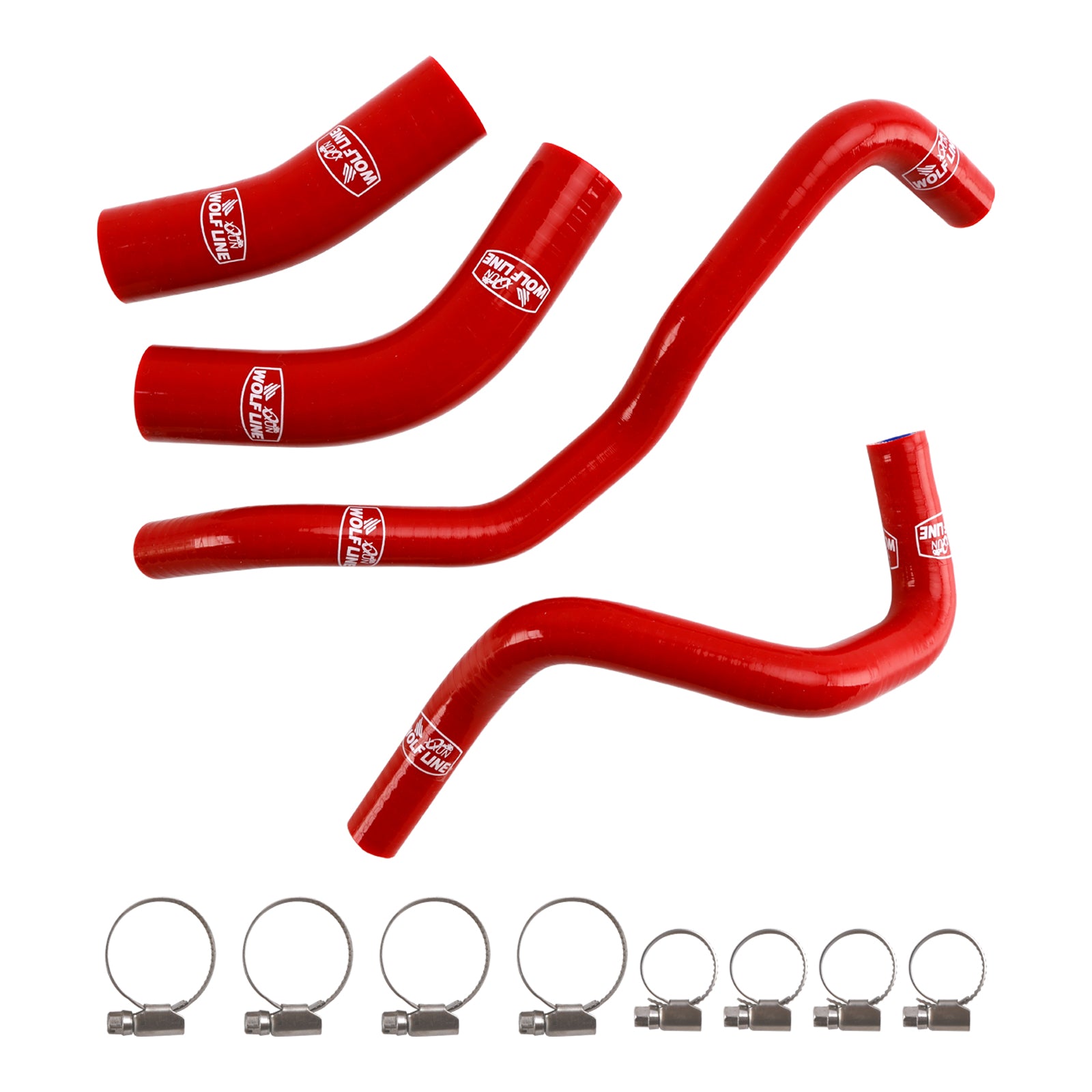 Kit de durites de refroidissement de radiateur en silicone pour Yamaha Tenere 700 2019-2024
