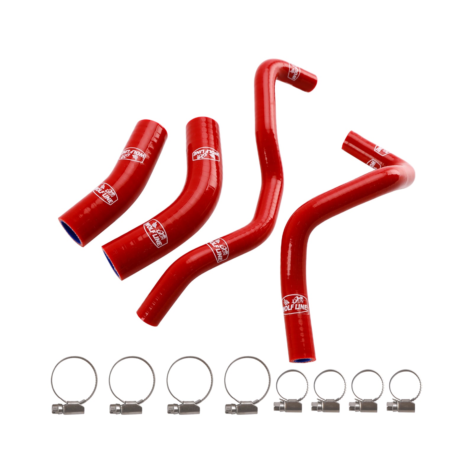 Kit de durites de refroidissement de radiateur en silicone pour Yamaha Tenere 700 2019-2024