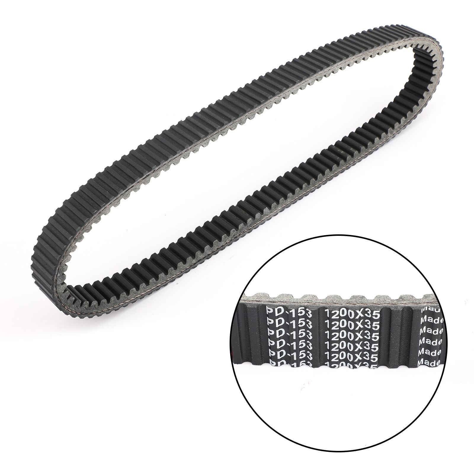 Trail Drive Belt 1200OCx35W For Polaris 3211070 Indy Wide Trak Sport Ultra