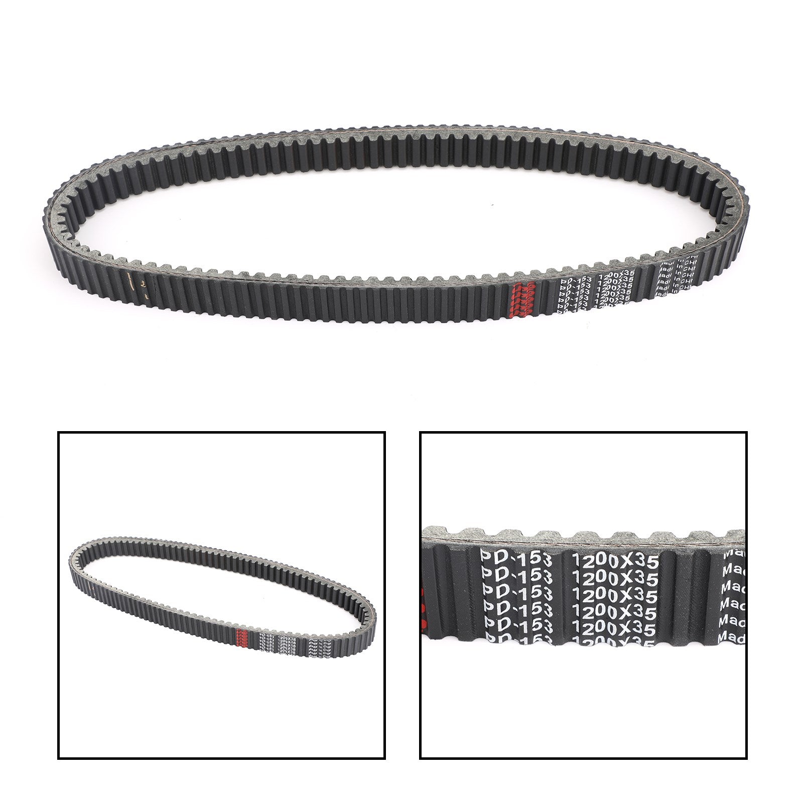 Trail Drive Belt 1200OCx35W For Polaris 3211070 Indy Wide Trak Sport Ultra