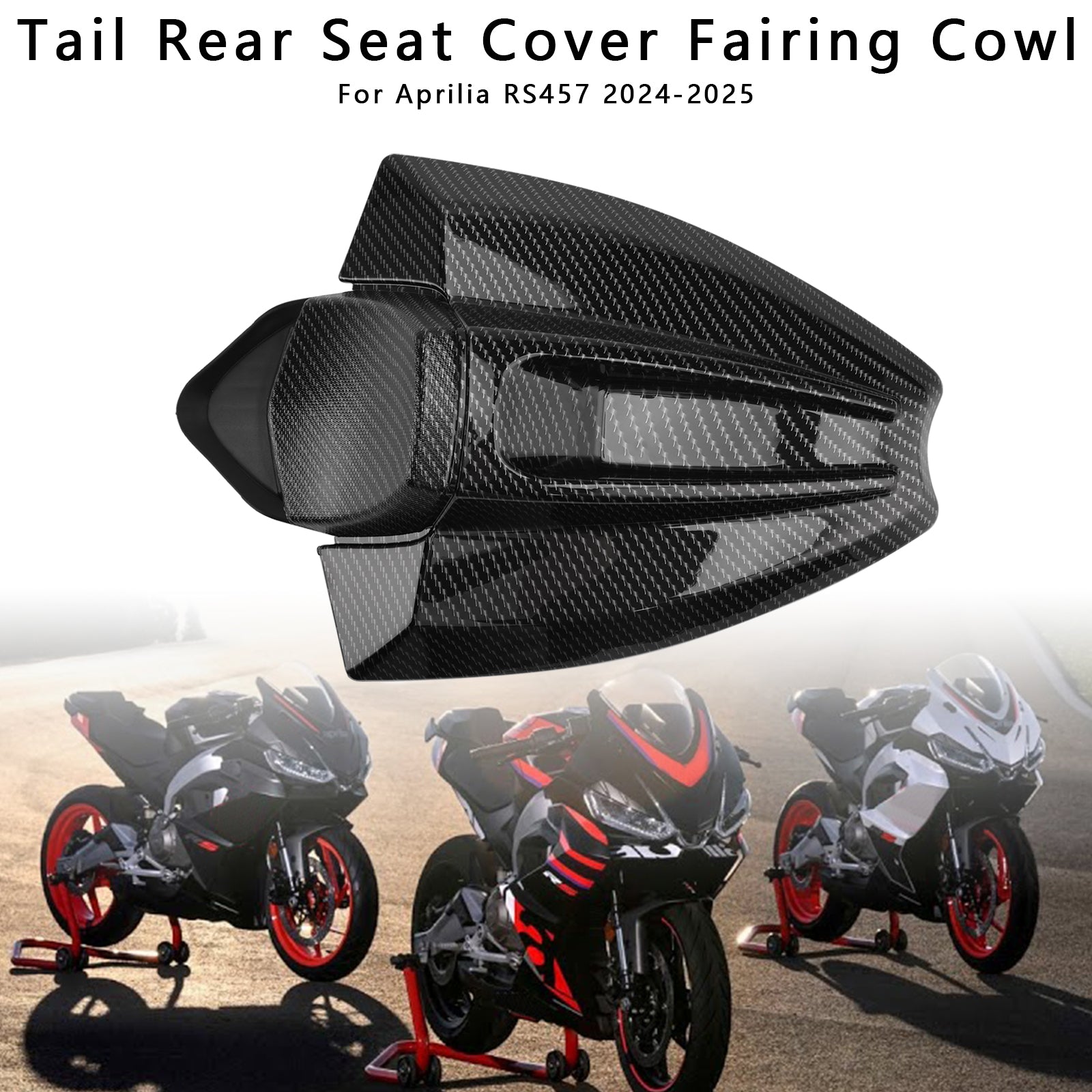 2024-2025 Aprilia RS 457 Tail Rear Seat Cover Fairing Cowl