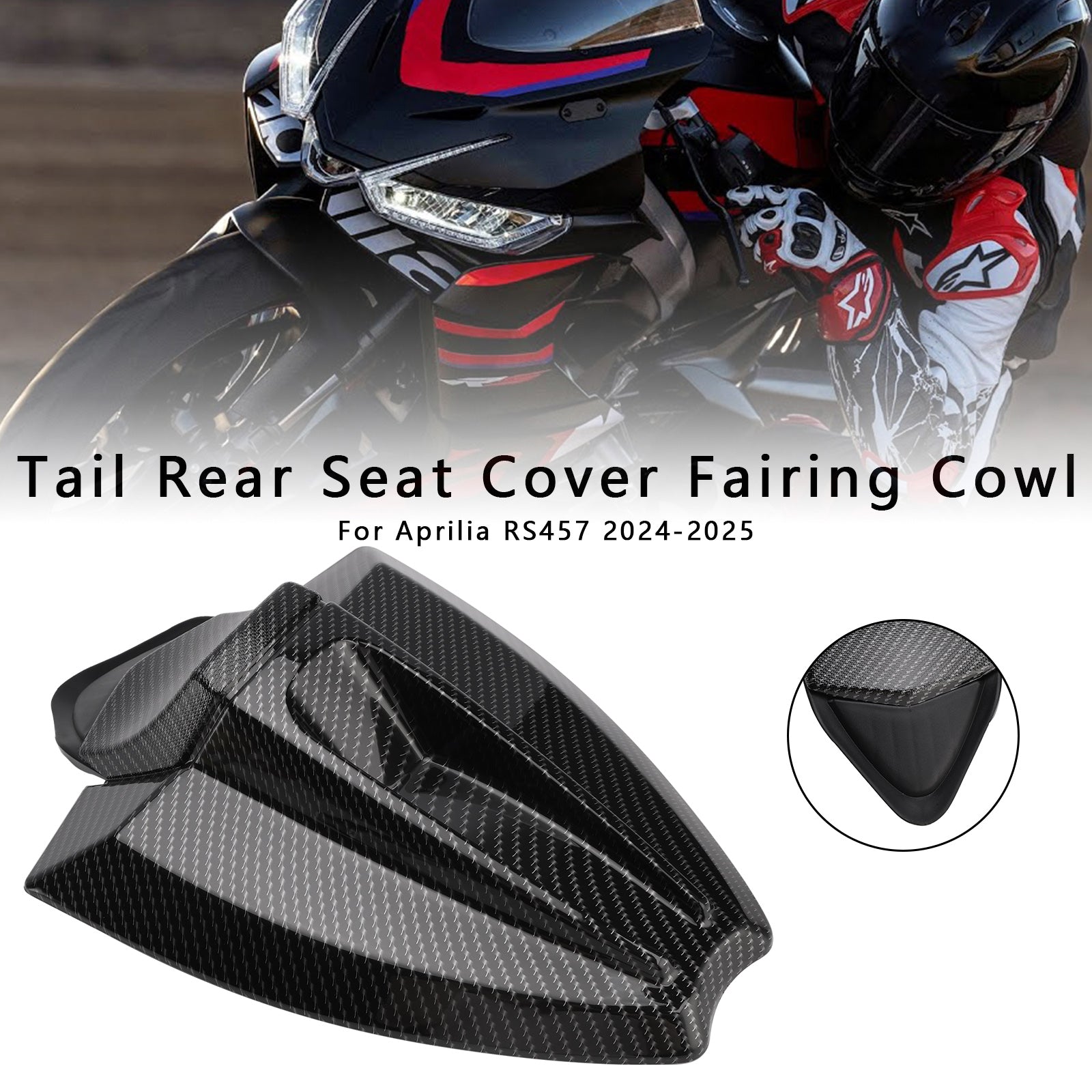 2024-2025 Aprilia RS 457 Tail Rear Seat Cover Fairing Cowl