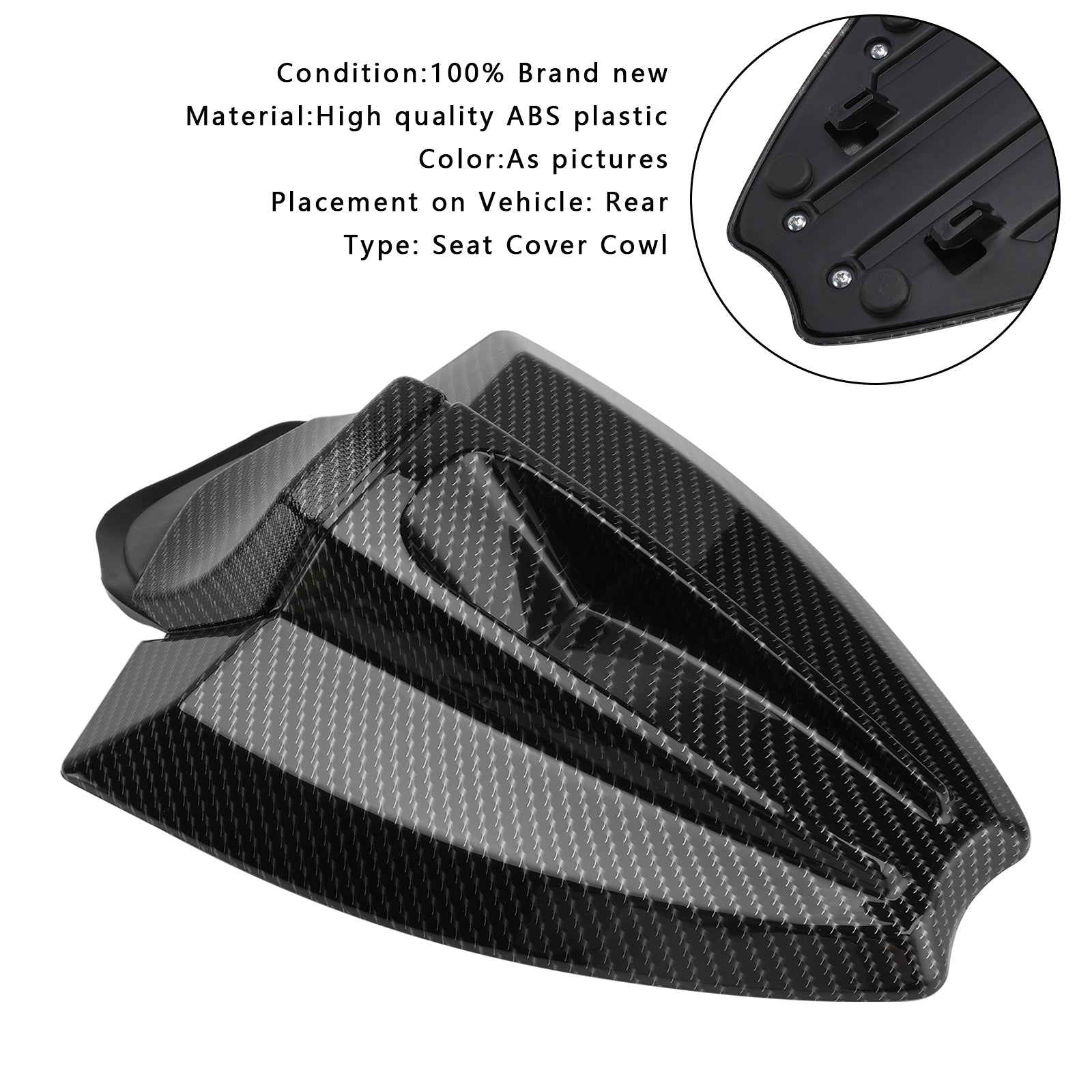 2024-2025 Aprilia RS 457 Tail Rear Seat Cover Fairing Cowl