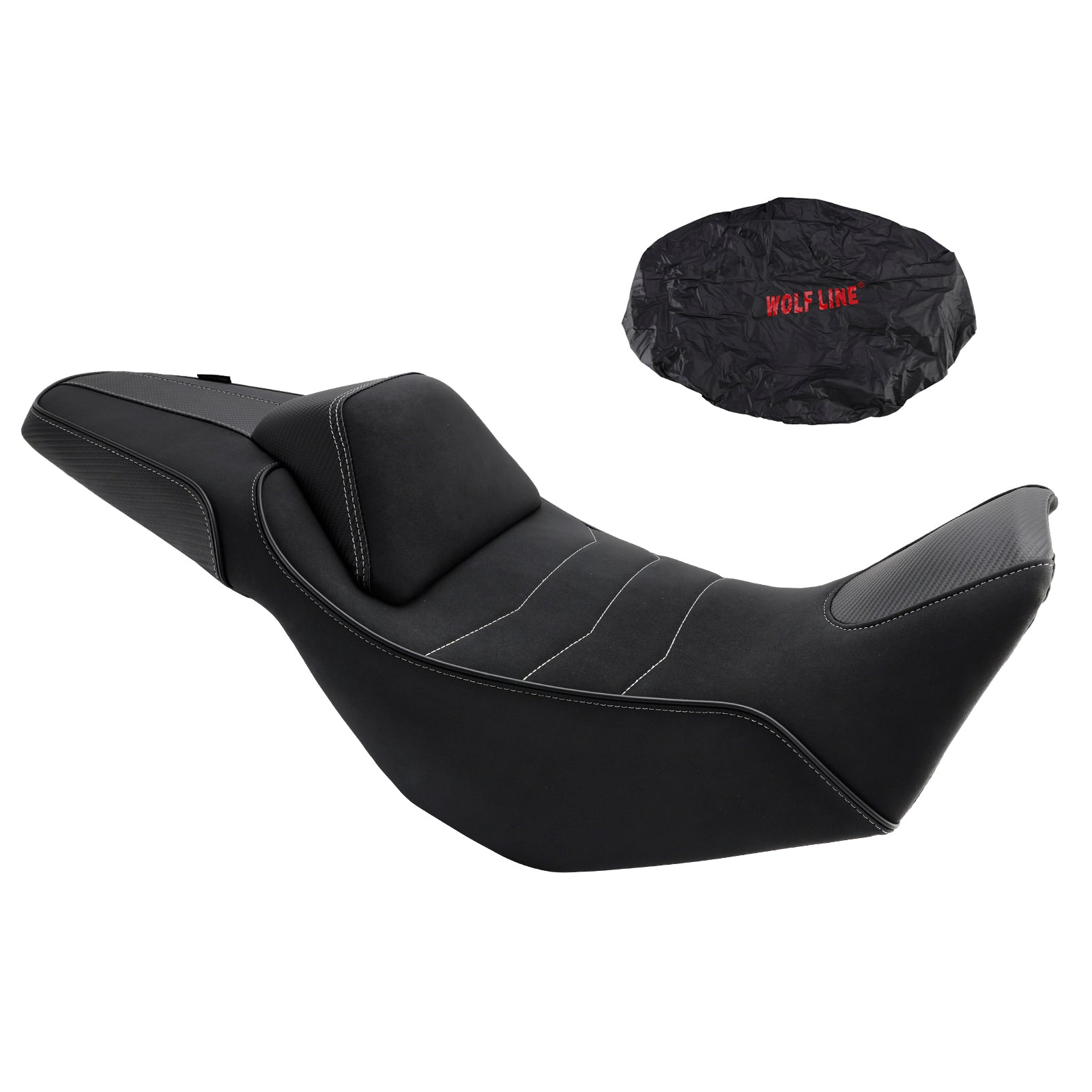 2024-2025 Honda Nx400 Nx500 Siège passager à coussin complet + 15 mm