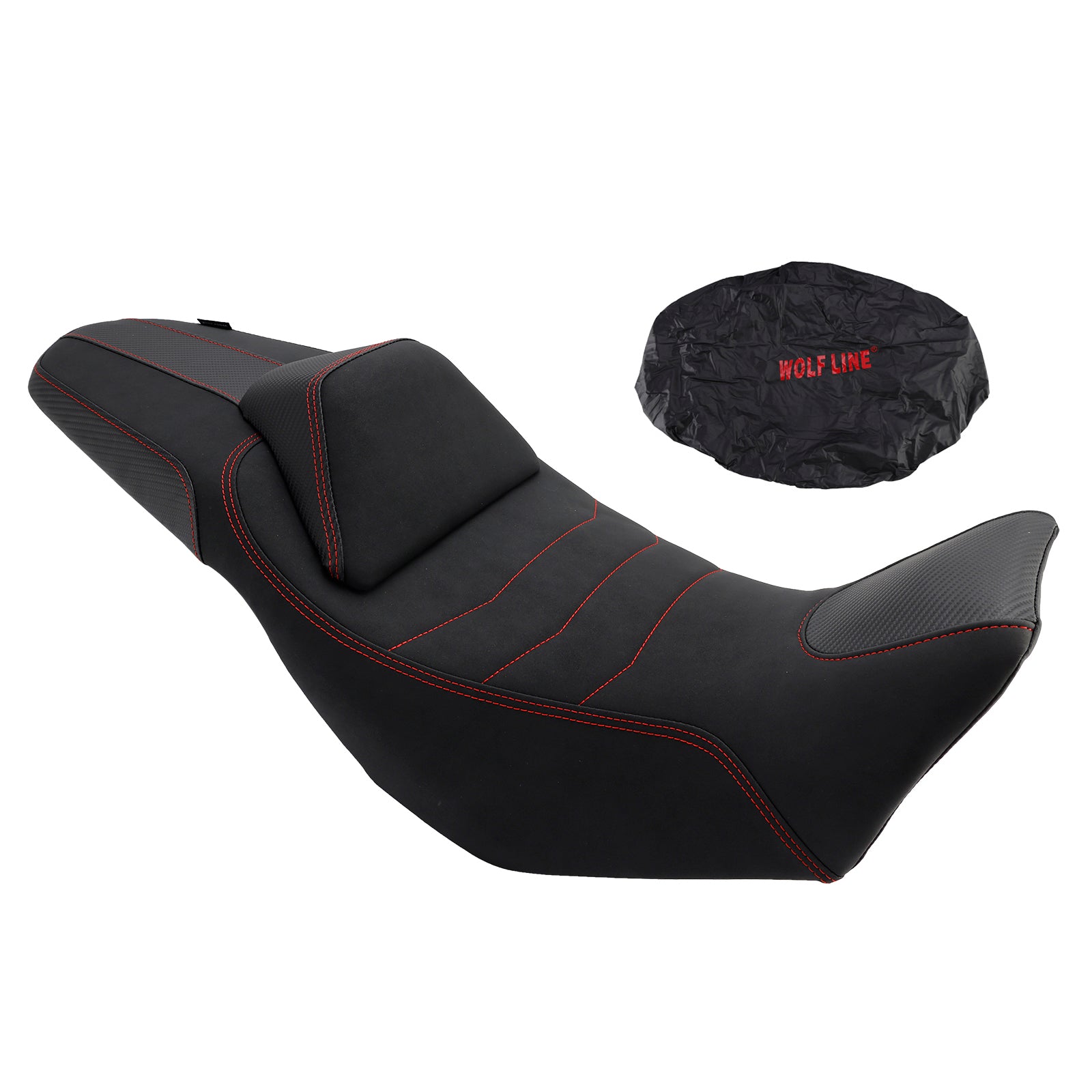 2024-2025 Honda Nx400 Nx500 Siège passager à coussin complet + 15 mm