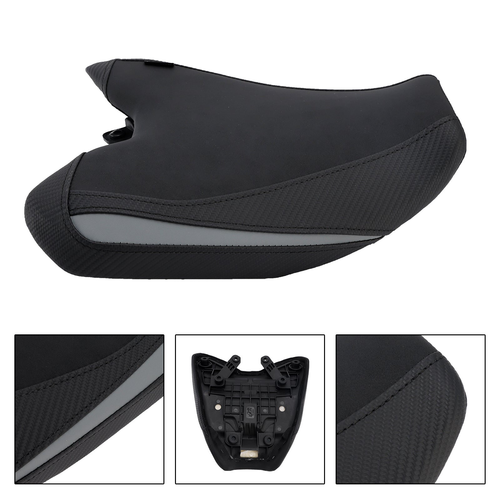 2025+ Yamaha Mt-07 Mt 07 Fz-07 Cuscino sedile conducente Raider anteriore Pu nero