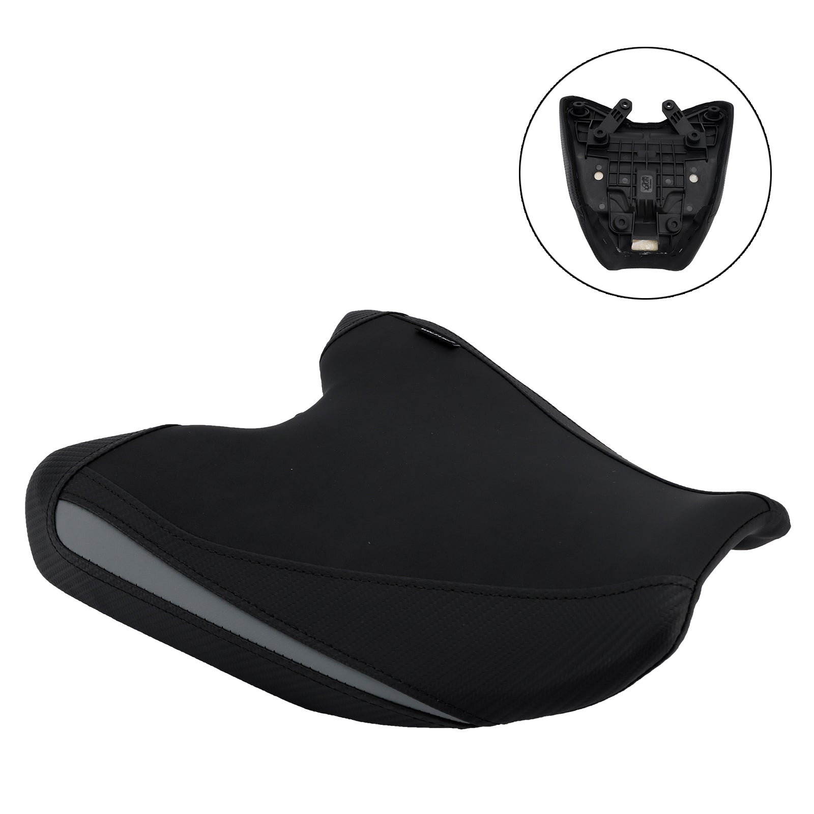 2025+ Yamaha Mt-07 Mt 07 Fz-07 Cuscino sedile conducente Raider anteriore Pu nero