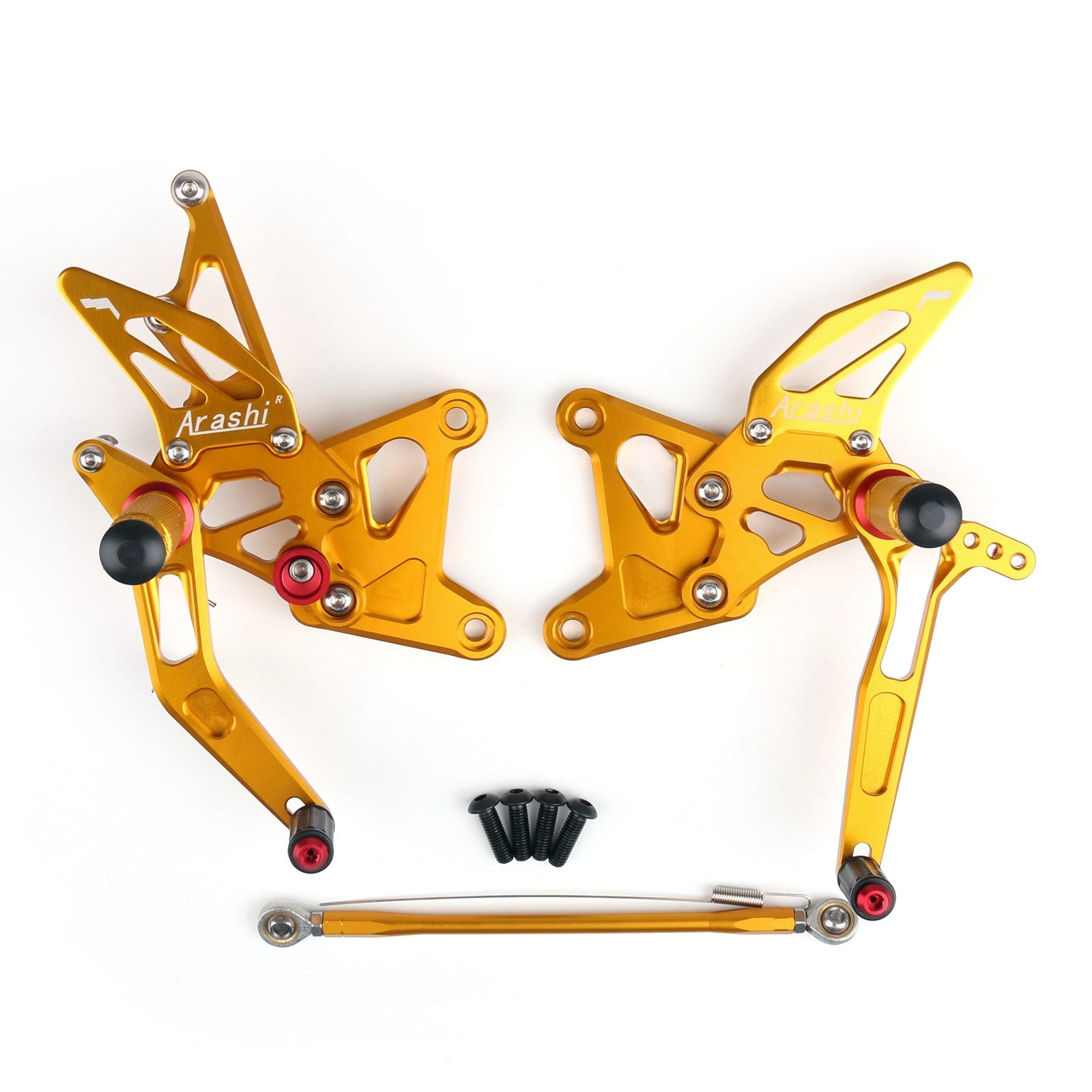 Rearset Rear set for Kawasaki ZX6R ZX 6R 2005-2006 Gold