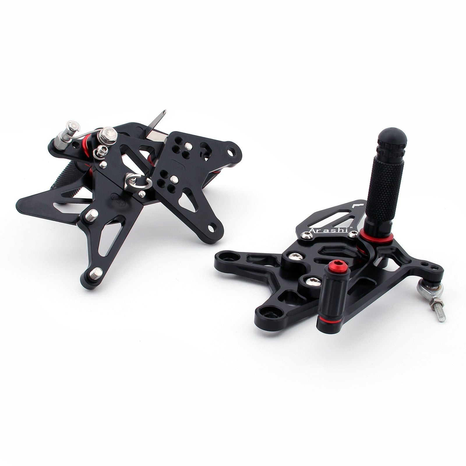 2009-2011 Kawasaki ZX6R ZX 6R Rearset Rear set Footpegs Adjustable Generic